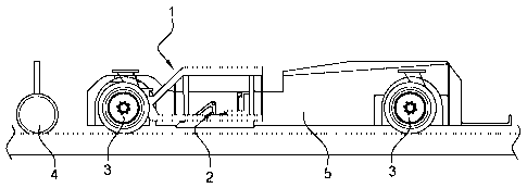 A single figure which represents the drawing illustrating the invention.